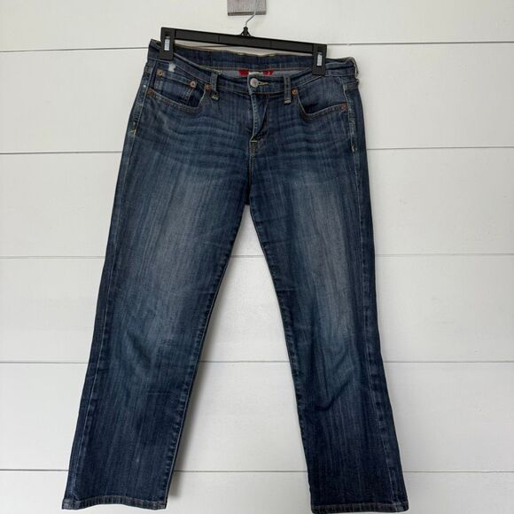 Lucky Brand Women’s 4/27 Crop Jeans Ankle Y2K 2000s - Picture 1 of 6
